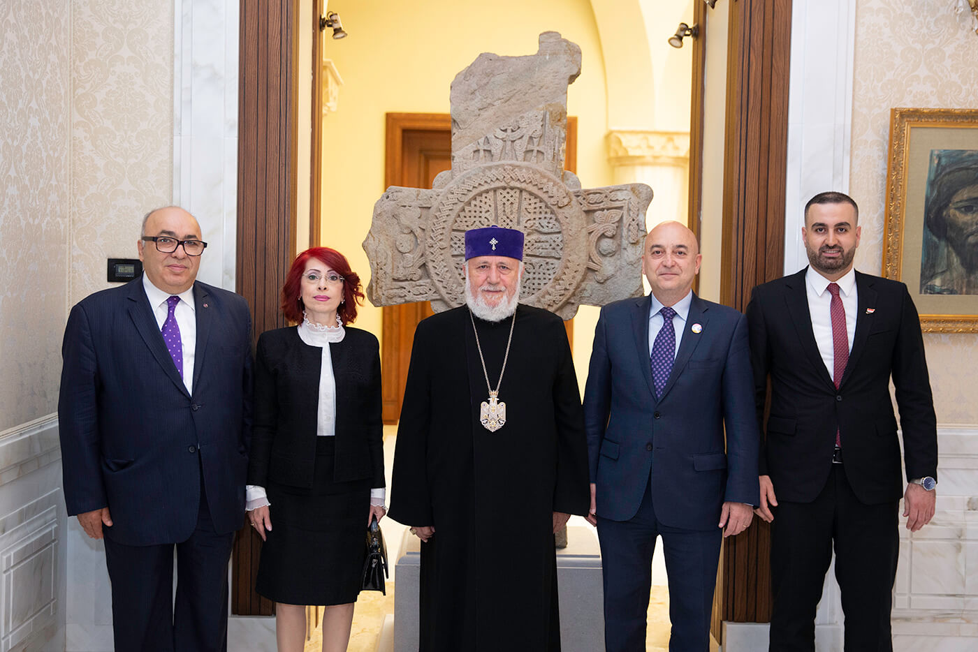 Ամենայն Հայոց Կաթողիկոսն ընդունեց ՀՀ-ում Սիրիայի նորանշանակ դեսպանին (նկարներ) 60 08.06 1