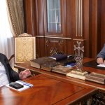 Ամենայն Հայոց Կաթողիկոսն ընդունեց Դաքքայի հայկական եկեղեցու հոգաբարձուների խորհրդի ատենապետին 15 Daqayi ekegheci 01.08.2022