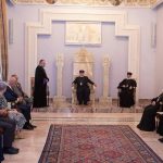 Ամենայն Հայոց Կաթողիկոսն ընդունեց Ռումինիայի Հանրապետության Կրոնից նախարարին և Ռումինիայի պատրիարքության ընդհանուր փոխանորդին (նկարներ) 17 Ruminya ekeghecu pet 1