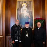 Ամենայն Հայոց Կաթողիկոսն ընդունեց Սիրիայի և Լիբանանի Աստվածաշնչային ընկերության նախագահին և Բեյրութի սուրբ Հովսեփի անվան համալսարանի ռեկտորին 12 02.08