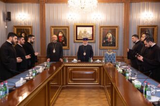 Ամենայն Հայոց Կաթողիկոսն ընդունեց քառասնօրյա պատրաստության շրջանն անցած քահանաներին (նկարներ) 46 Noraots 1