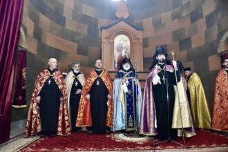 Կատարվեց Սարուխան համայնքի նորակառույց Սուրբ Աստվածածին եկեղեցու օծման կարգը (նկարներ) 12 Sarukhan 7