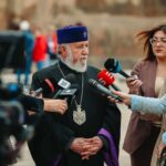 Ամենայն Հայոց Կաթողիկոսը պատասխանում է լրագրողների հարցերին (տեսանյութ) 12 A60I7635