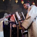 Սուրբ Հարության Ճրագալույցի Պատարագը Սուրբ Գայանե վանքում 12 chragaluyts 15