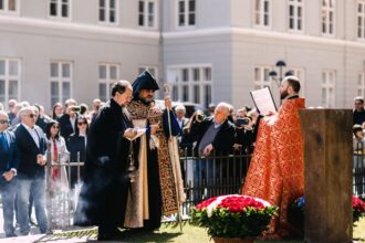 Կոպենհագենում օծվեց Հայոց Ցեղասպանության նահատակներին նվիրված խաչքար 22 kachqar evropa 5