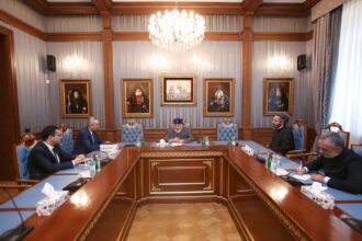 Ամենայն Հայոց Կաթողիկոսն ընդունեց Իրանի Իսլամական Հանրապետության նորանշանակ դեսպանին 56 Matenadarani tnoren 2 1