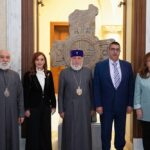 Ամենայն Հայոց Կաթողիկոսն ընդունեց Լիբանանի Հանրապետության սոցիալական հարցերի նախարարին 17 Libananai socp nakharar 2