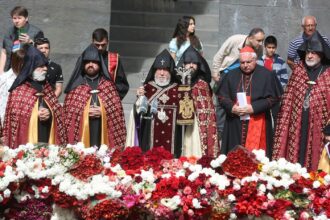 Ամենայն Հայոց Կաթողիկոսն այցելեց Ծիծեռնակաբերդի հուշահամալիր (նկարներ) 52 Ceghaspanutyun 9