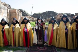 Ամենայն Հայոց Կաթողիկոսն այցելեց Արագածոտնի թեմի Ուշի համայնքի Սուրբ Սարգիս վանական համալիր (նկարներ) 62 Ush Surb Sargis 3