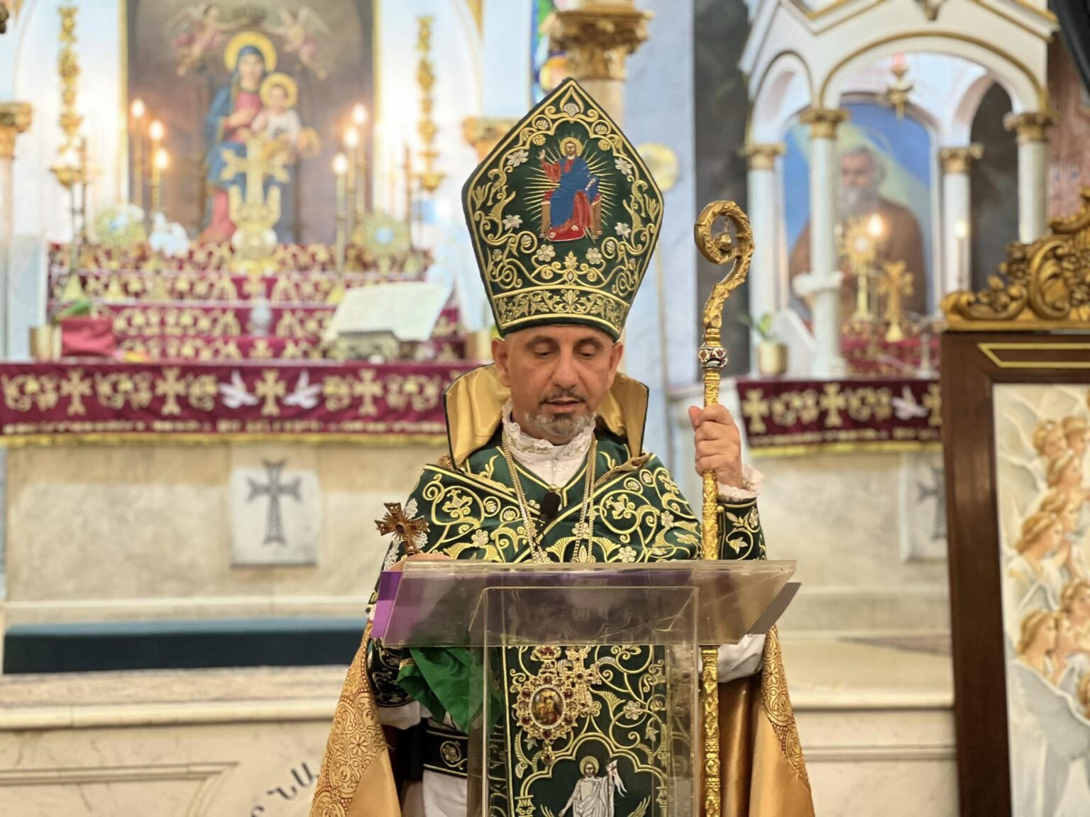 Բրազիլիայի հայոց թեմի առաջնորդ Նարեկ եպիսկոպոս Բերբերյանի դատապարտության խոսքը մայիսի 28-ի ամոթալի դեպքերի առիթով 11 Narek bishop 967