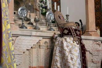 Տեղի ունեցավ Մայր Տաճարի վերաօծման արարողությունը և մատուցվեց Հայրապետական Սուրբ Պատարագ (նկարներ) 50 Tachari otsum 9